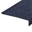 trappemåtter selvklæbende 10 stk. 65x21x4 cm antracit rektangulær kant