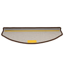 trappemåtter 10 stk. 65 x 24 x 4 cm kaffebrune halvrund store
