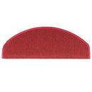trappemåtter 10 stk. 65 x 24 x 4 cm rød halvrund store