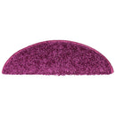 trappemåtter 10 stk. 56x17x3 cm violet halvrund