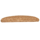trappemåtter 10 stk. 65x21x4 cm beige halvrund store