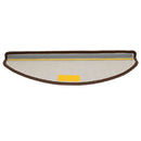 trappemåtter 10 stk. 65x21x4 cm brune halvrund store