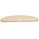 trappemåtter 10 stk. 65x21x4 cm cremefarvede halvrund store