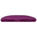 trappemåtter 10 stk. 65x21x4 cm violet halvrund stor