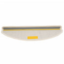 trappemåtter 10 stk. 65x21x4 cm hvide halvrunde store