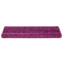 trappemåtter 10 stk. 65x21x4 cm violet rektangulær kant