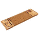 selvklæbende trappemåtter 10 stk. 65x21x4 cm beige