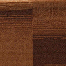 selvklæbende trappemåtter 10 stk. 65x21x4 cm brun