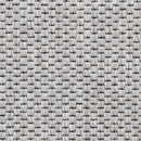selvklæbende trappemåtter 15 stk. 65x21x4 cm sisal-look platina