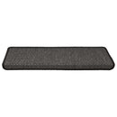 selvklæbende trappemåtter 15 stk. 65x21x4cm sisal-look antracit
