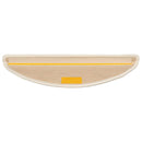 trappemåtter 15 stk. 56x17x3 cm sølv halvrund