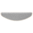 trappemåtter 15 stk. 65x21x4 cm sølv halvrund store