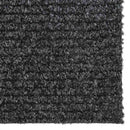 snavsbestandig tæppeløber 100x400 cm antracitgrå