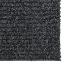 snavsbestandig tæppeløber 100x450 cm antracitgrå