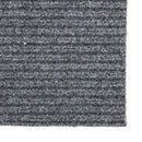 snavsbestandig tæppeløber 100x350 cm grå