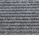 snavsbestandig tæppeløber 100x450 cm grå
