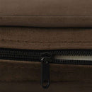 hundesofa 67x47x36 cm plys brun