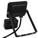 LED-projektør med sensor 10 W varm hvid