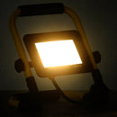 LED-projektør med håndtag 30 W varmt hvidt lys