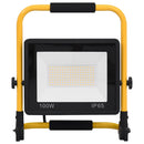 LED-projektør med håndtag 100 W varm hvid
