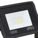 LED-projektør med håndtag 2x10 W varmt hvidt lys