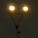 LED-projektør med stativ 2x20 W varm hvid