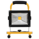 genopladelig LED-projektør med håndtag 30 W kold hvid