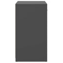 skobænk 94,5x31x57 cm konstrueret træ grå
