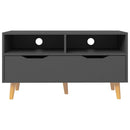 tv-bord 90x40x48,5 cm konstrueret træ grå