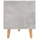 tv-bord 90x40x48,5 cm konstrueret træ betongrå