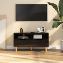 tv-bord 90x40x48,5 cm konstrueret træ sort højglans