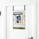 dørspejl 40x60 cm glas og aluminium guldfarvet