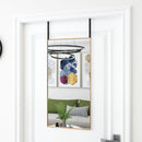 dørspejl 40x80 cm glas og aluminium guldfarvet