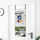 dørspejl 40x100 cm glas og aluminium guldfarvet