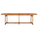 havebord 280x90x75 cm massivt akacietræ