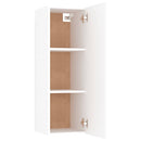 tv-skab 30,5x30x90 cm konstrueret træ hvid