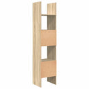 bogreol 40x35x180 cm konstrueret træ sonoma-eg