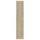 bogreol 40x35x180 cm konstrueret træ sonoma-eg