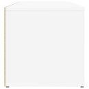 skoreol 105x35x35 cm konstrueret træ hvid