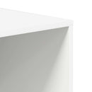 skoreol 105x35x35 cm konstrueret træ hvid