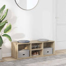skoreol 102x35x35 cm konstrueret træ sonoma-eg
