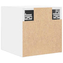 væghængte tv-skabe 4 stk. 30,5x30x30 cm hvid