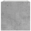 væghængt tv-skab 30,5x30x30 cm betongrå