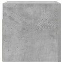 væghængte tv-skabe 2 stk. 30,5x30x30 cm betongrå