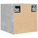 væghængte tv-skabe 4 stk. 30,5x30x30 cm betongrå