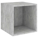 vægskab 37x37x37 cm konstrueret træ betongrå