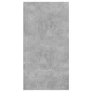 væghængt tv-bord 37x37x72 cm konstrueret træ betongrå