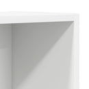 væghængt tv-skab 37x37x142,5 cm konstrueret træ hvid