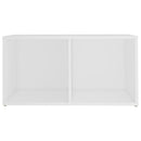 tv-bord 72x35x36,5 cm konstrueret træ hvid