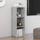 tv-skab 107x35x37 cm konstrueret træ betongrå